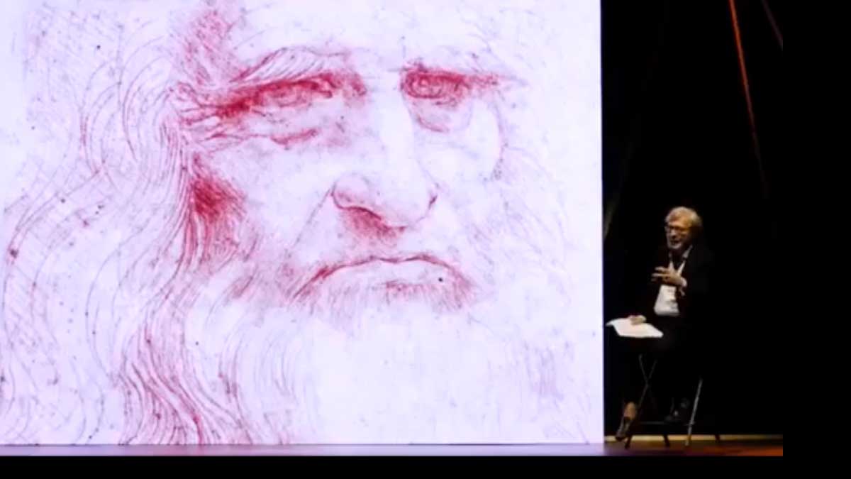 Leonardo, uno spettacolo di e con Vittorio Sgarbi