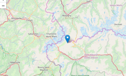 Scosse di terremoto in Valle d’Aosta, magnitudo di 2.8