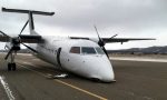 Aereo atterra senza carrello all’aeroporto di Novi Ligure VIDEO