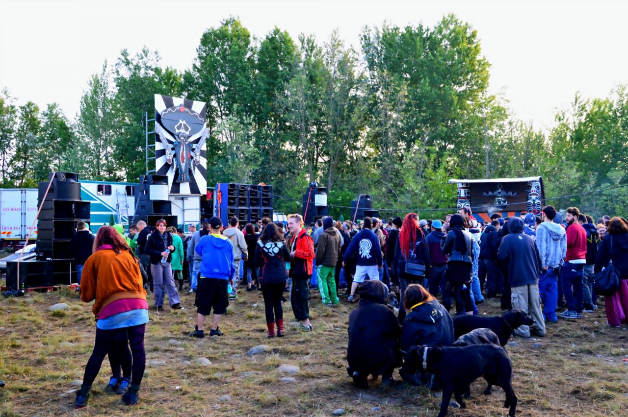 Ancora un rave party illegale sulle rive del Po
