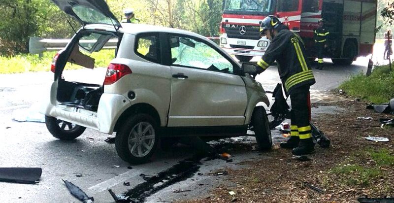 Morto anziano investito da una minicar