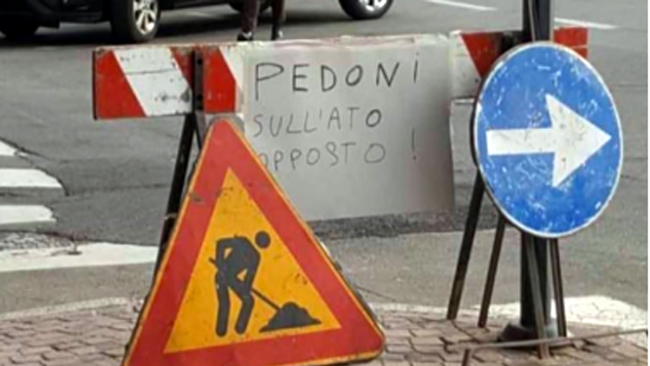 Il cartello sgrammaticato fa il giro del web