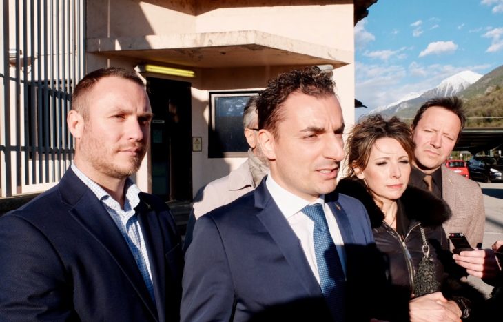 Il sottosegretario alla Giustizia Morrone in visita ai carceri Alessandrini