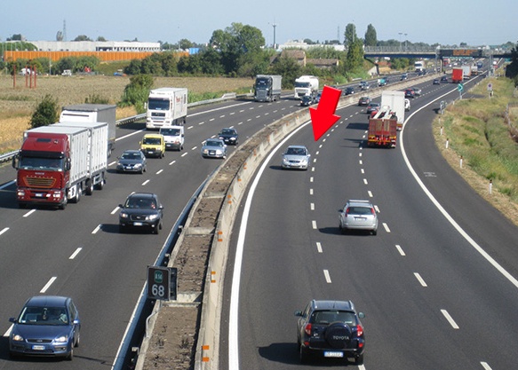 Contromano in autostrada: incredibile “numero” di un 71enne