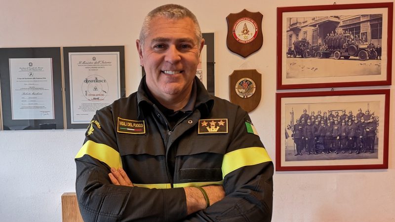 Nuovo Comandante dei Vigili del Fuoco di Alessandria