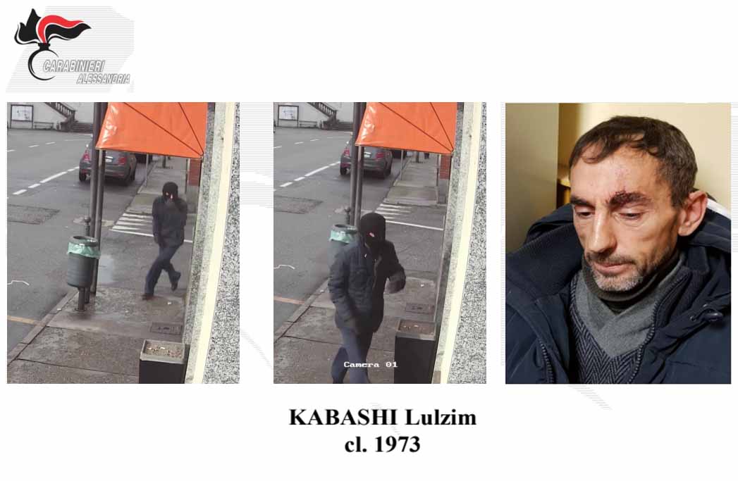 Casale Monferrato: preso il rapinatore ‘seriale’ delle tabaccherie FOTO E VIDEO