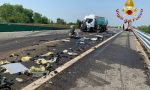 Gravissimo incidente, autostrada A4 chiusa in direzione Milano LE FOTO