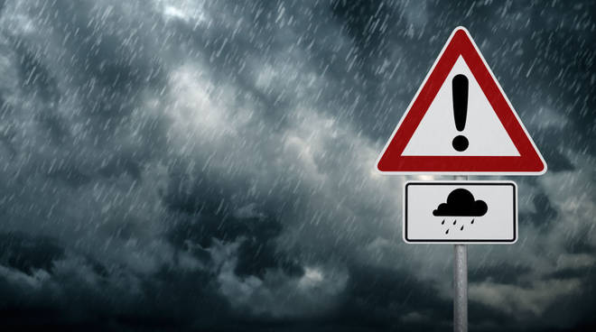 Allerta meteo gialla di Arpa Piemonte per oggi: attesi temporali