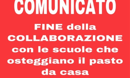 Comitato CaroMensa: rottura con le scuole per il diritto al panino da casa