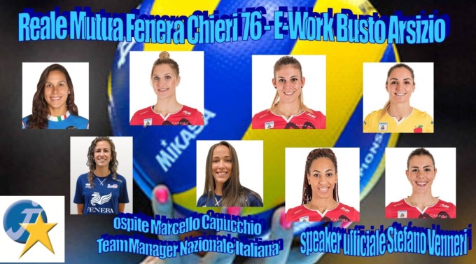 Volley femminile: amichevole di lusso a Casale tra Chieri e Busto Arsizio