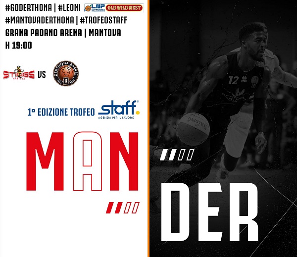 Derthona Basket sconfitta da Mantova: finisce 86-79
