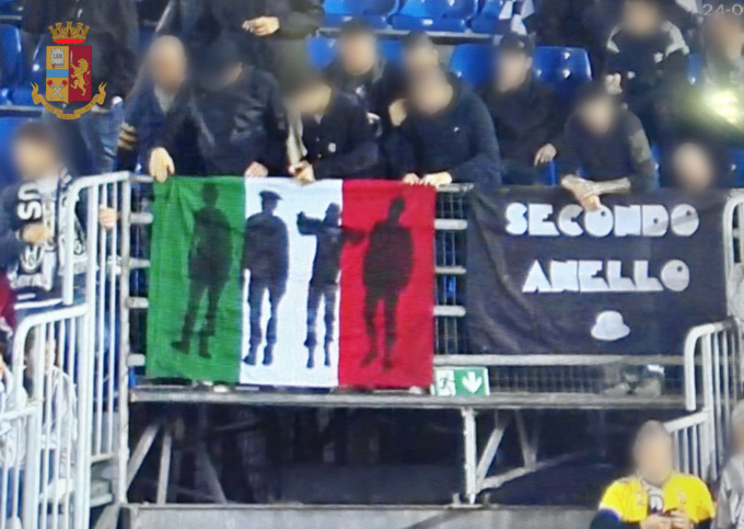 Sanzionati 5 ultras della Juve per striscione non autorizzato