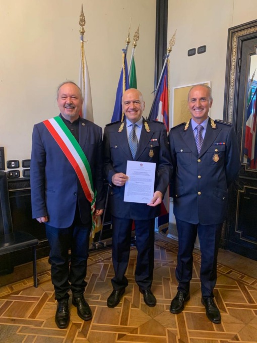 L’encomio del Sindaco a Giuseppe Ceravolo, Vice Commissario Polizia Locale