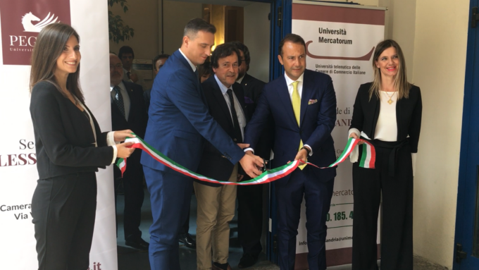 Università telematiche ad Alessandria: taglio del nastro e convegno