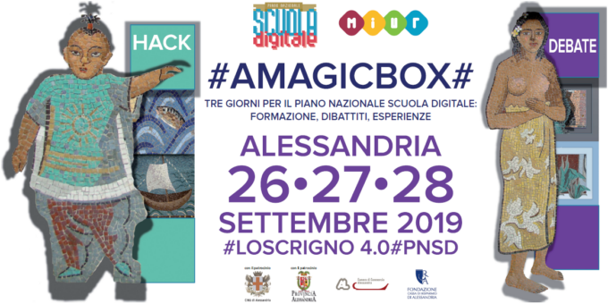 Arriva #amagicbox# ad Alessandria: tre giorni di formazione in digitale