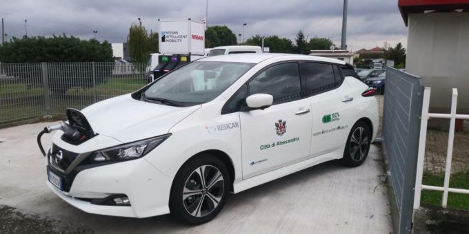 Nissan LEAF al servizio della Città di Alessandria