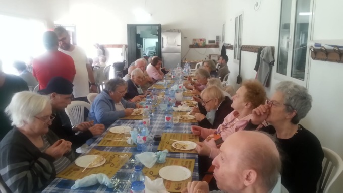 Bel momento di solidarietà a Belforte