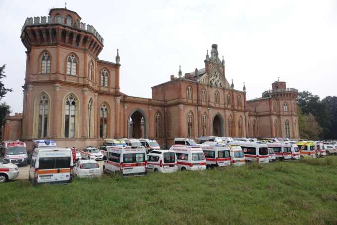 Torino, premiate associazioni vincitrici di ambulanze e pick up