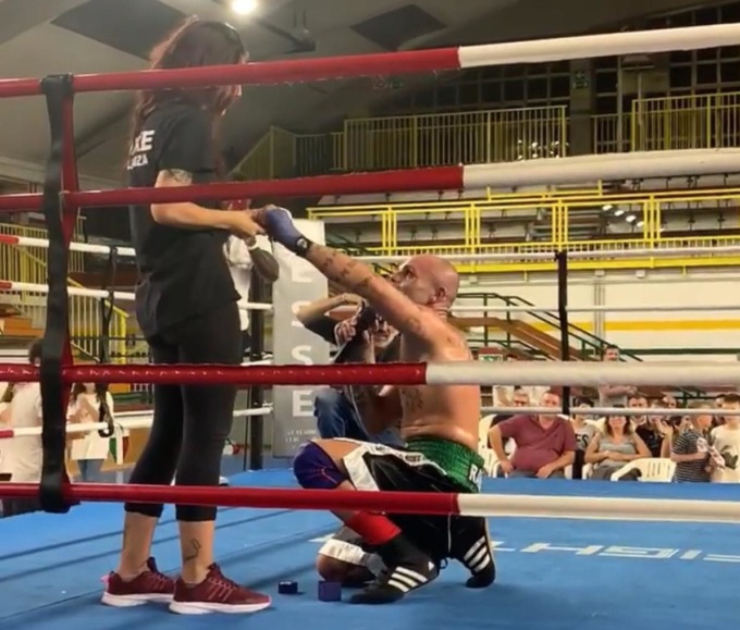 “Sabrina, mi vuoi sposare?”: la proposta sul ring di Luciano Randazzo