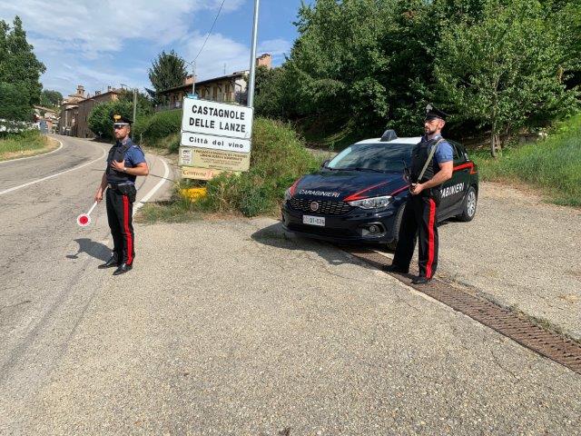Castagnole delle Lanze: spacciatore arrestato dai Carabinieri