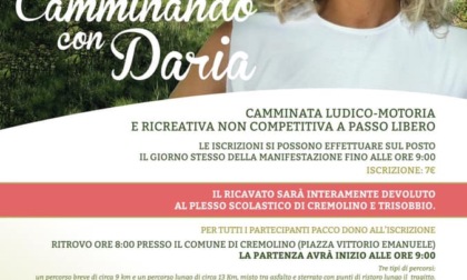 Torna a Cremolino la "Camminata con Daria"