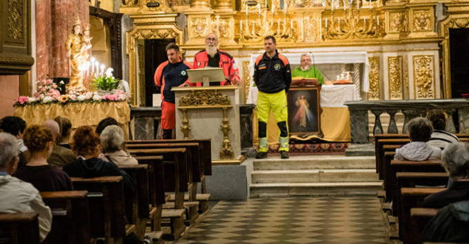 Esercitazione antisismica: evacuata Chiesa a Bricherasio