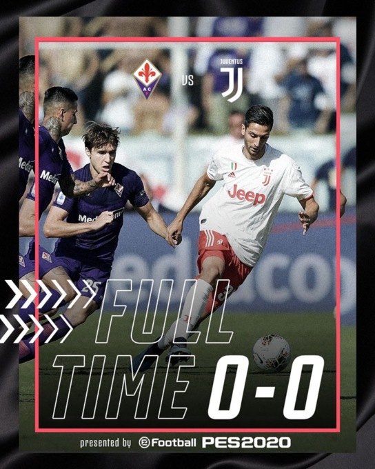Fiorentina-Juventus, non si va oltre lo 0 a 0