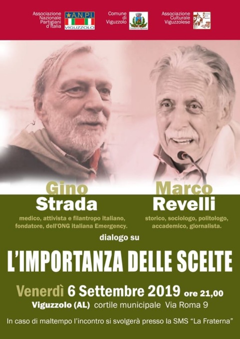 Marco Revelli e Gino Strada ospiti a Viguzzolo