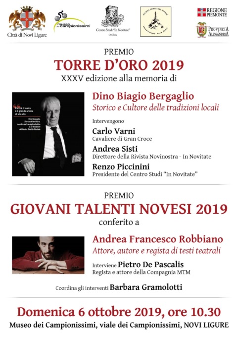 “Torre d’Oro” in memoria di Dino Bergaglio