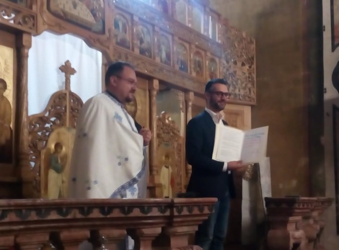 Visita alla parrocchia ortodossa di Tortona