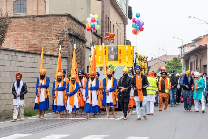 Castelnuovo Scrivia: oltre 300 alla processione Sikh