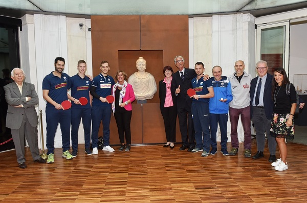 Presentato il Frandent Group CUS Torino Tennistavolo e firma della convenzione tra Centro Universitario Sportivo Torinese e Fondazione Torino Musei
