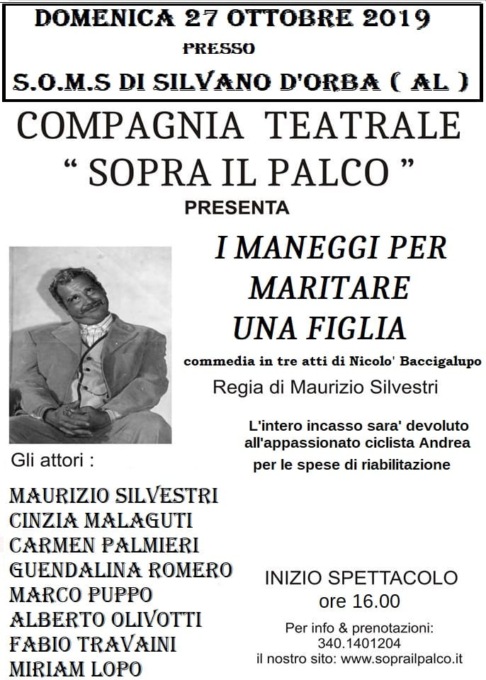 “I maneggi per maritare una figlia” a Silvano d’Orba