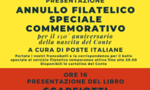 Presentazione annullo filatelico Emanuele di Bricherasio nel 150esimo anniversario della nascita