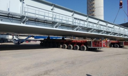 Varato in mattinata il primo pezzo del nuovo ponte di Genova