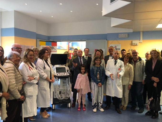 Fondazione Uspidalet dona nuovo ecocardiografo per Pediatria all’Infantile di Alessandria
