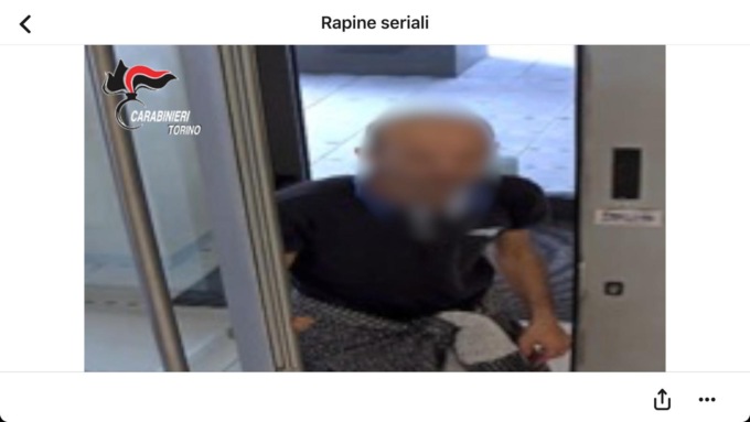 Preso il terrore delle banche di Torino: rapine con la macchina di mamma