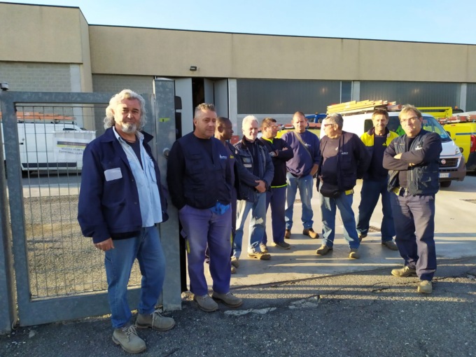 La Sirti di Spinetta Marengo in sciopero