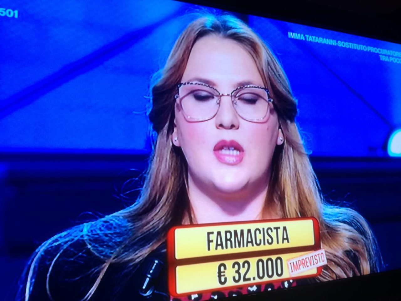 Donatella dalla farmacia di Valenza a “I soliti ignoti”