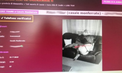 Casale, uomo di 30 anni si prostituisce in casa