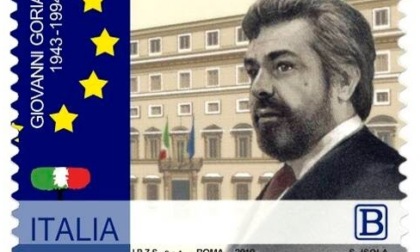 Il francobollo commemorativo di Giovanni Goria