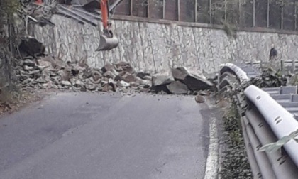 Rossiglione, frana in località Panicata verso Ovada