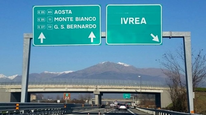 Ferita bimba di 5 anni per incidente sulla Torino – Aosta