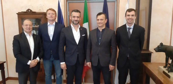 Consolato generale Romania in visita a Tortona