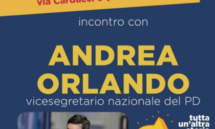 Andrea Orlando (PD) a Novi Ligure lunedì sera