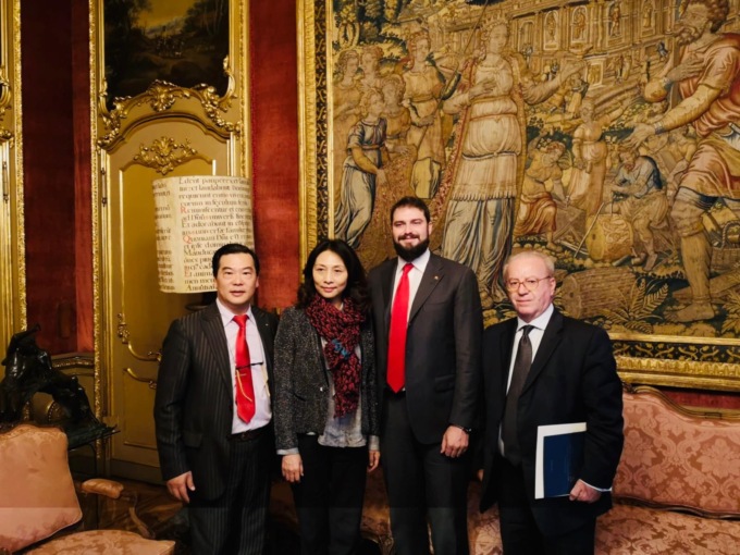 Delegazione cinese ricevuta dal consiglio regionale del Piemonte
