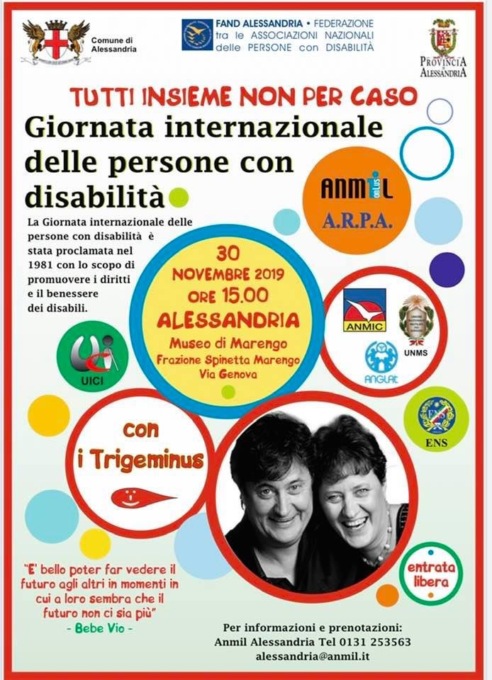 La Fand festeggia la giornata internazione delle persone con disabilità
