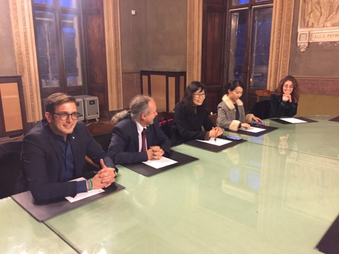 Alessandria: visita docenti cinesi in Comune