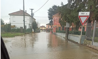 Strade ancora allagate a Litta Parodi