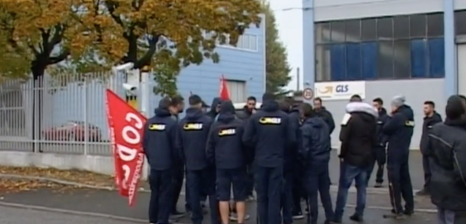Scioperano i dipendenti della Gls di Alessandria